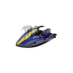 RIVA. Housse de selle Racing FX-SHO noir / bleu / alu