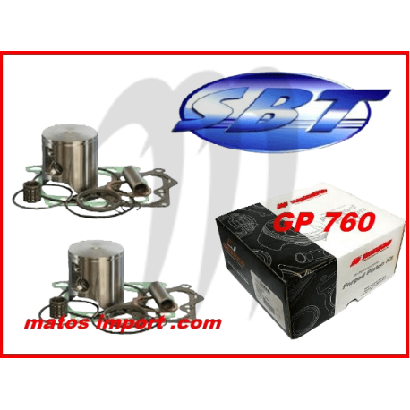 Kit pistons premium Yamaha Blaster 2 /GP760 /Wave Venture /Raider /XL  (Standard 84mm)