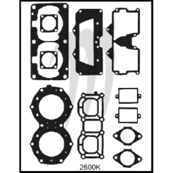 Engine gasket kit,  650cc