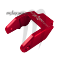 Hood Latch- Billet  red