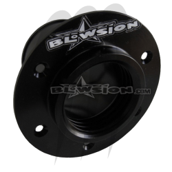 Support cap billet,  anodized black