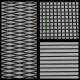 Mat Kit Complete Precut, FX-HO / FX-SHO (2008-2011) ,cut diamond (black)
