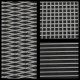 Kit mat precut complet, VXS / VX-dlx / VXR  (2010-2012), cut diamond (black)