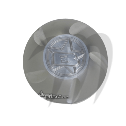 Gas cap Kawasaki (silver )