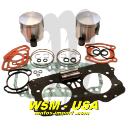 Kit pistons platinum Seadoo GTX / GSX / XP /RX (Standard 87.91mm)