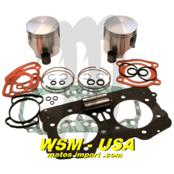 Kit pistons platinum Seadoo GTX / GSX / XP /RX(Cote +0.50mm)