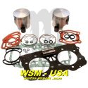 Kit pistons platinum Seadoo GTX / GSX / XP /RX(Cote +0.50mm)