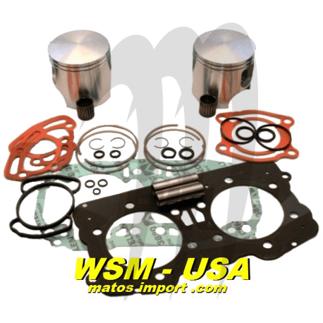 WSM.USA . Pistons Kit Platinum, Sea-Doo 951 DI ( + 0.50mm )
