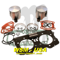 WSM.USA . Pistons Kit Platinum, Sea-Doo 951 DI ( + 0.50mm )