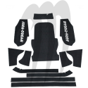 Mat kit, Freeride / Free-style , cut diamond black , 800 SXR ( 04-09 ), hold "Kicker"