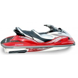 HYDRO-TURF. Housse de selle FX-160 Cruiser (05-08) noir / blanc