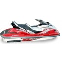 HYDRO-TURF. Housse de selle FX-160 Cruiser (05-08) noir / blanc