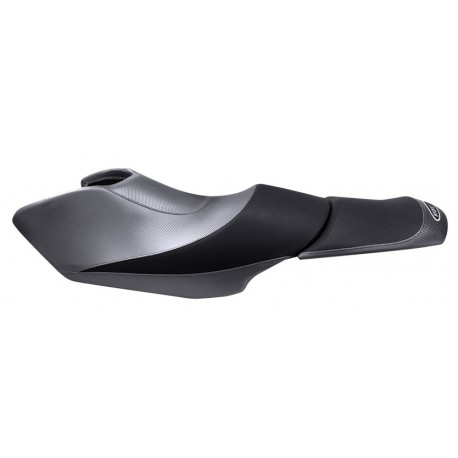 HYDRO-TURF. Housse de selle FZS (2009) noir / charcaol carbone