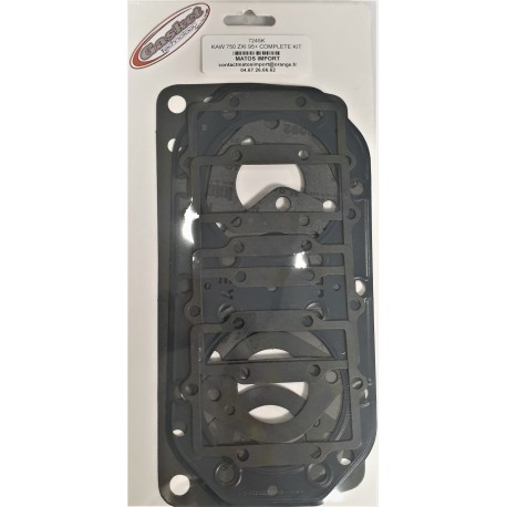 GASKET-TEC. Kit Complet Joint Moteur avec SPY Kawasaki 750SS (92-93)