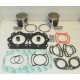 Kit de réparation complète (joints et pistons) pour jet ski Seadoo 951 en +0.75mm