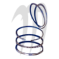 KIT rings, Yamaha FX-140, Standard 73.90mm (plunger origin  /wsm /sbt) cote standard