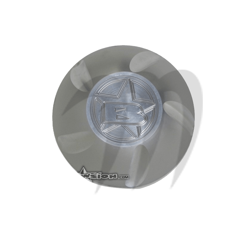 Gas cap Kawasaki (silver )