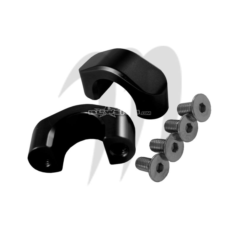 Attaches de guidon (type origine) en alu taillé masse Blowsion Attaches de guidon (type origine) en alu taillé masse Blowsion