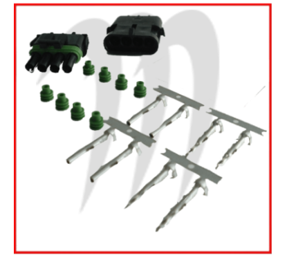 Photo Weathertight connetors  male et femelle - Pièces Jet Ski, accessoires et entretiens - Matos import