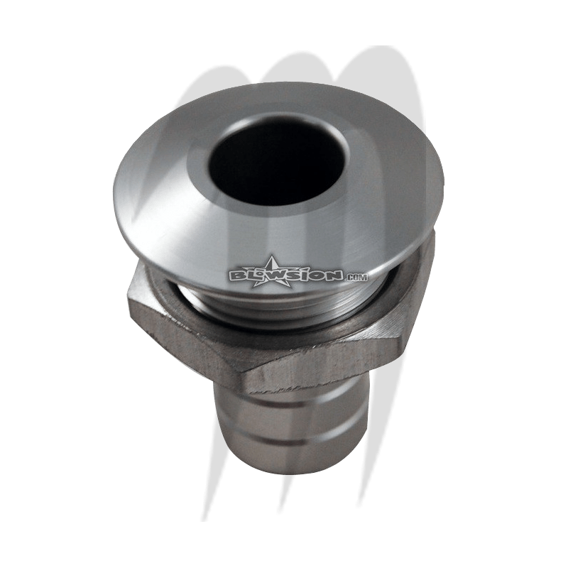 Sortie pompe de cale anodisé (alu) usinée par Blowsion Sortie pompe de cale anodisé (alu) usinée par Blowsion