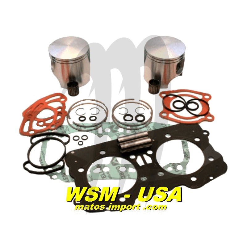 Kit pistons platinum Seadoo GTX / GSX / XP /RX(Cote +0.50mm)