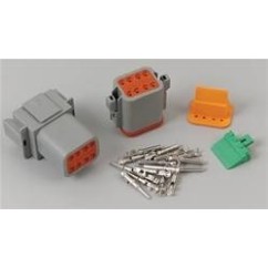 Photo Connecteur de câblage électrique, Deutsch 16-Gauge/ 8-Pin MSD - Pièces Jet Ski, accessoires et entretiens - Matos import