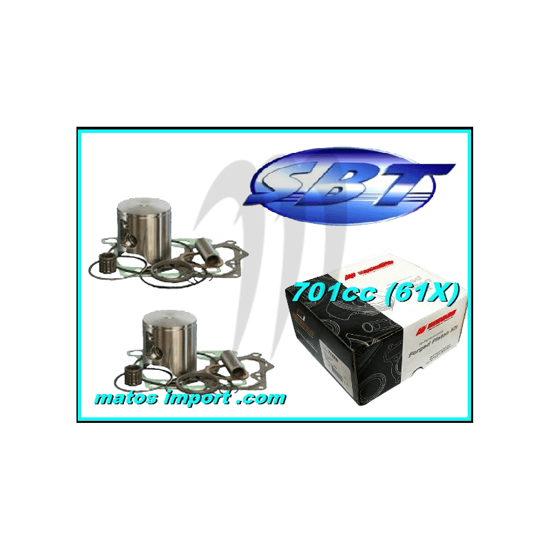 SBT-PROX. Kit Pistons Platinum, Yamaha 701 61X, Standard 81mm