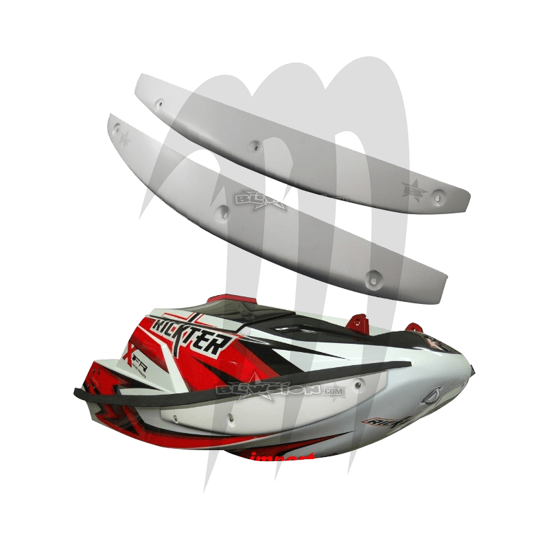 BLOWSION. Destroyer Sponsons Rickter Blanc BLOWSION. Destroyer Sponsons Rickter Blanc