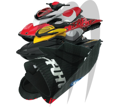 Photo Tapis RXP-X 255hp 08-11 RXP-215hp 06-09 autocollant Hydro Turf - Pièces Jet Ski, accessoires et entretiens - Matos import