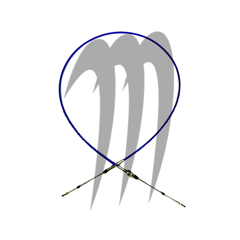 Steering cable,  300 SX . 440 SX . 440 JS . 550 SX . 550 JS.