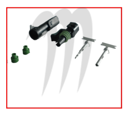 Photo Weathertight connectors male et femelle - Pièces Jet Ski, accessoires et entretiens - Matos import