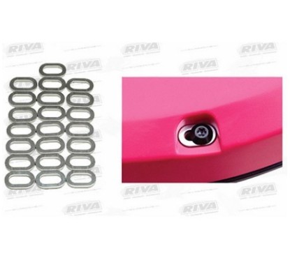 Photo Kit rondelles de coque supérieure en acier Riva pour Spark - Pièces Jet Ski, accessoires et entretiens - Matos import