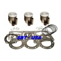 Photo Kit pistons premium Kawasaki STX/ STS / ZXI (Standard 73mm) - Pièces Jet Ski, accessoires et entretiens - Matos import