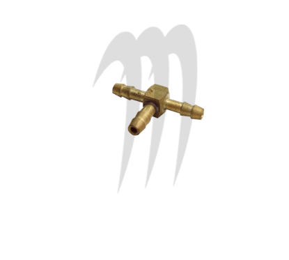 Photo Raccord T en laiton pour primer 1/8 x 1/8 x 1/8 - Pièces Jet Ski, accessoires et entretiens - Matos import