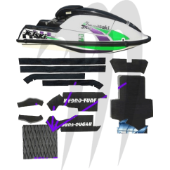 Photo Tapis Freestyle sans cale pieds 750SX/750 SXI Hydro-Turf - Pièces Jet Ski, accessoires et entretiens - Matos import