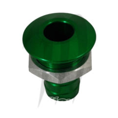 Photo Sortie pompe de cale anodisé (verte) usinée par Blowsion - Pièces Jet Ski, accessoires et entretiens - Matos import