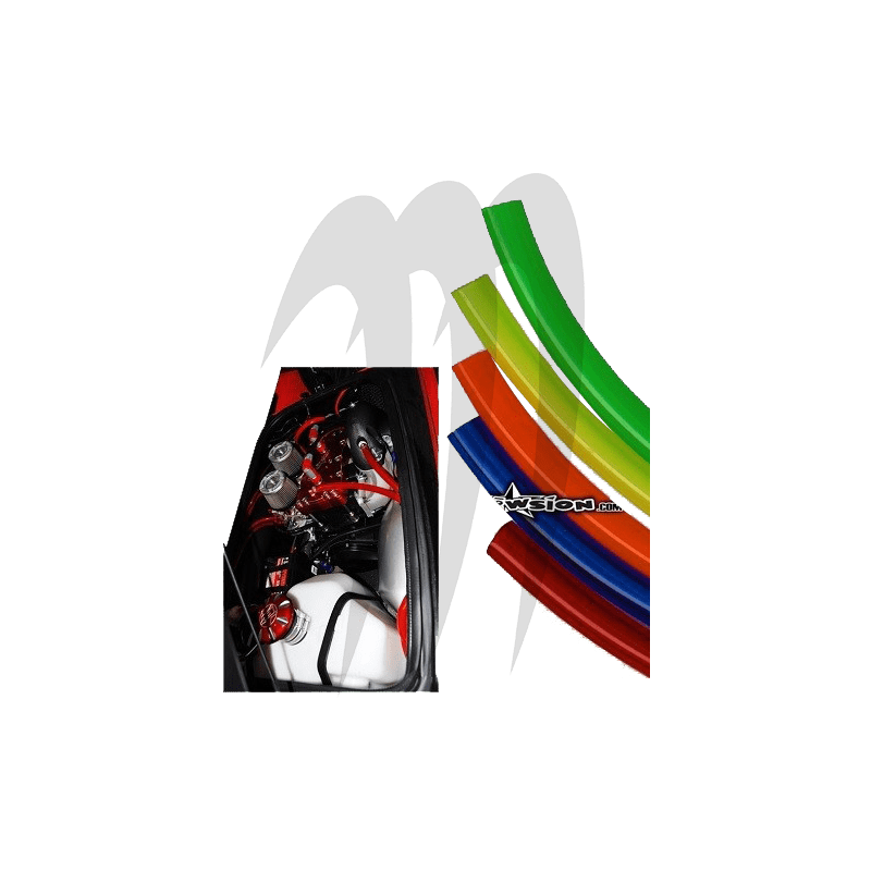 Reinforced Transparent Hose Kit. ESSENCE. Orange