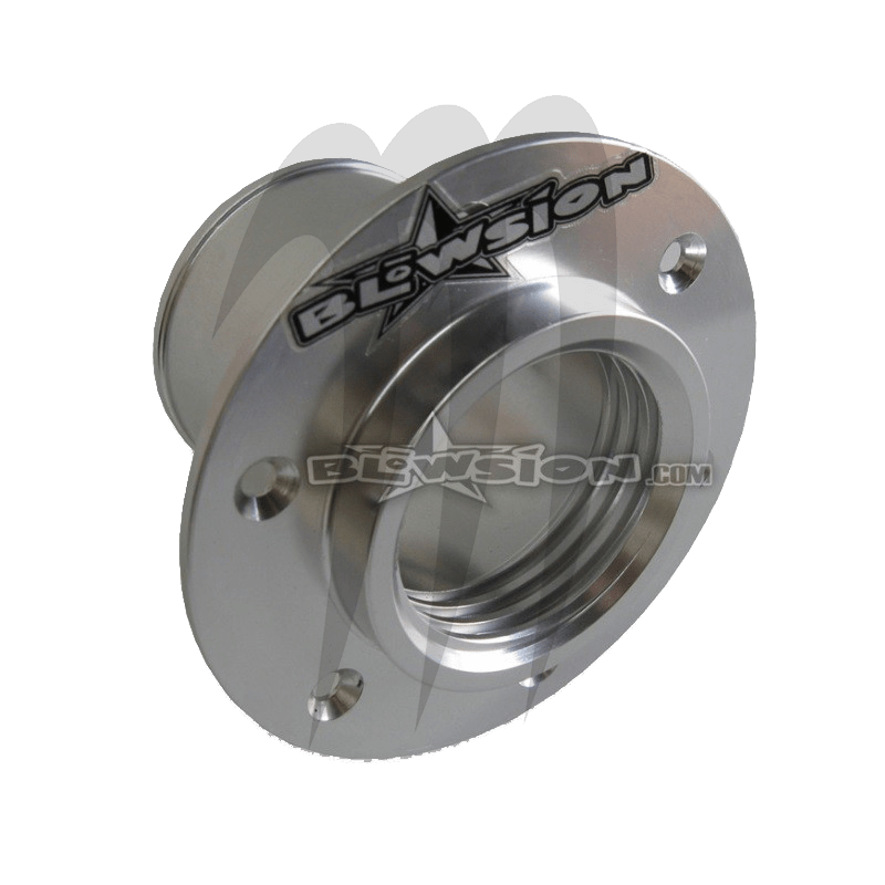 Support Plug Carved in the mass anodized aluminum, Super-Jet. Blaster