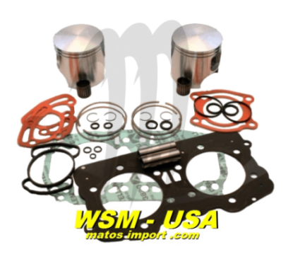 Photo Kit pistons platinum Seadoo GTX / GSX / XP /RX (Cote +1mm) - Pièces Jet Ski, accessoires et entretiens - Matos import