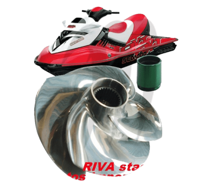 Photo Hélice RXT/ RXT-X/ RXP/ GTX 215/ Wake SC Riva Racing - Pièces Jet Ski, accessoires et entretiens - Matos import