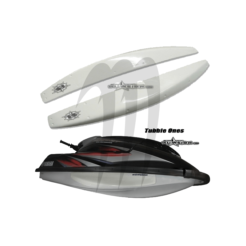 Tubbie I sponsons Super-Jet 1990-2015 (gelcoat blanc) Blowsion