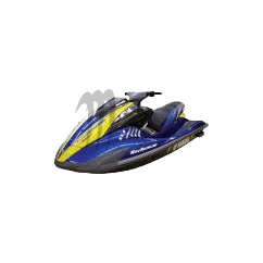 Photo RIVA. Housse de selle Racing FX-SHO noir / bleu / alu - Pièces Jet Ski, accessoires et entretiens - Matos import