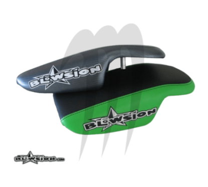 Photo Chin pad carbone (noir/ vert ) - Pièces Jet Ski, accessoires et entretiens - Matos import