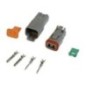 Connecteur étanche Deutsch Gris 2 broches MSD