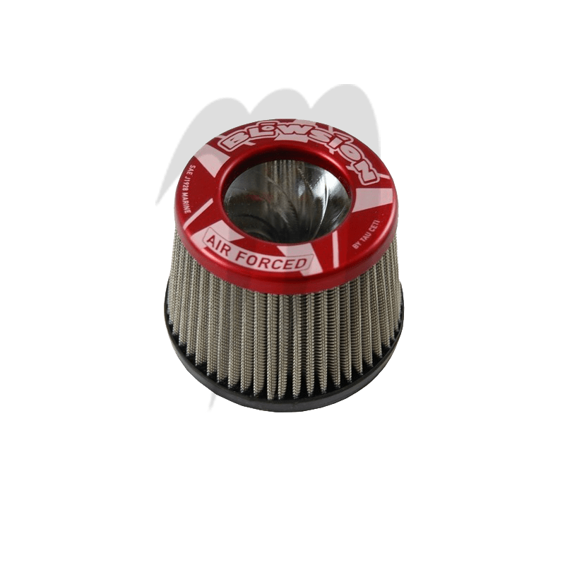 Filtre à air Tornado 2.5" Rouge