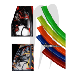 Photo Durite eau 3/8 renforcée transparente ( ROUGE ) 50cm - Pièces Jet Ski, accessoires et entretiens - Matos import