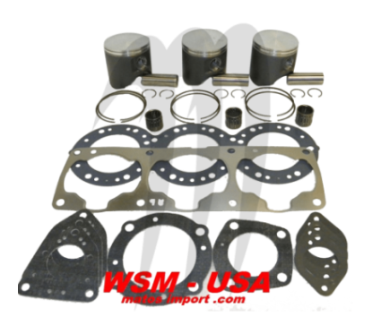 Photo Kit pistons platinum Kawasaki STX / ZXI (Cote +1mm) - Pièces Jet Ski, accessoires et entretiens - Matos import