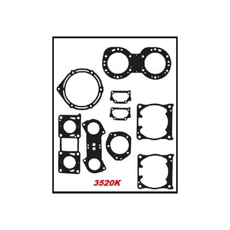 Engine gasket kit , 800cc, 66E