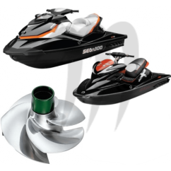 Hélice SRZ CD 15 20R RXT 260 Wake Pro 215 GTX 260 RXT 215 Riva Racing