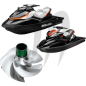 Hélice X Props Series SD-SC-J(15/20) pour SeaDoo XP/ SPX/ GS/ GSI/ GTI/ GTS/ GTX